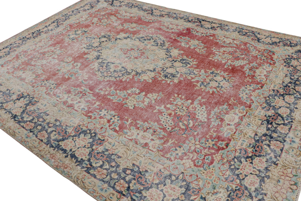 Vintage Persian Kerman rug