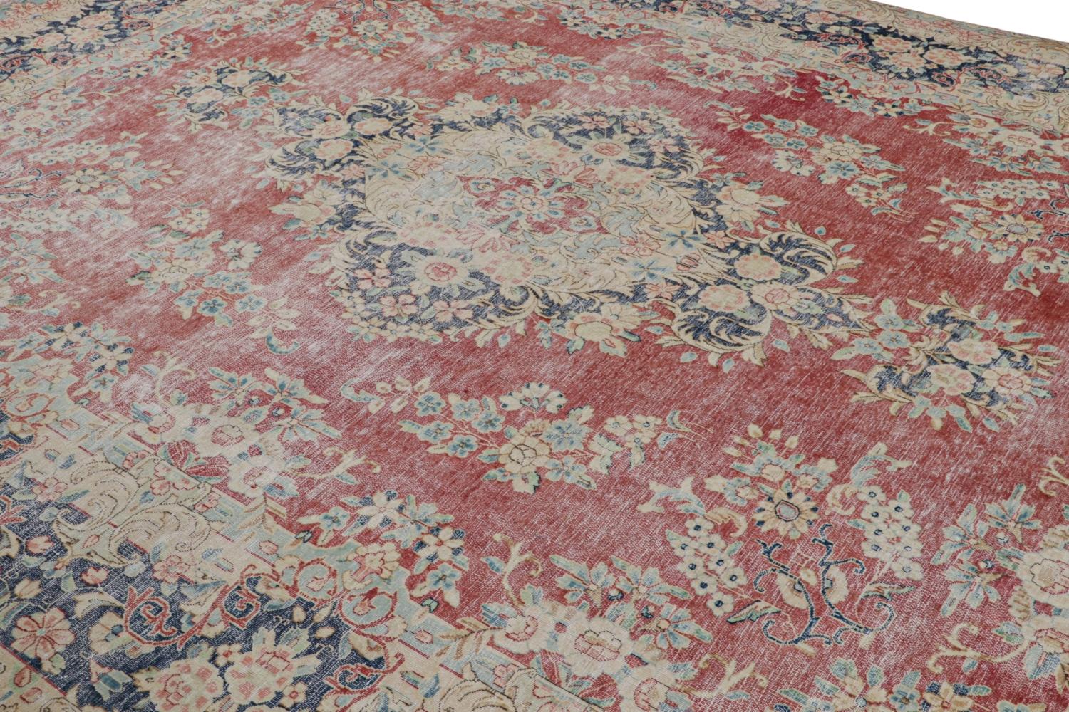 Vintage Persian Kerman rug