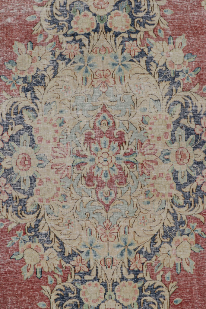 Vintage Persian Kerman rug