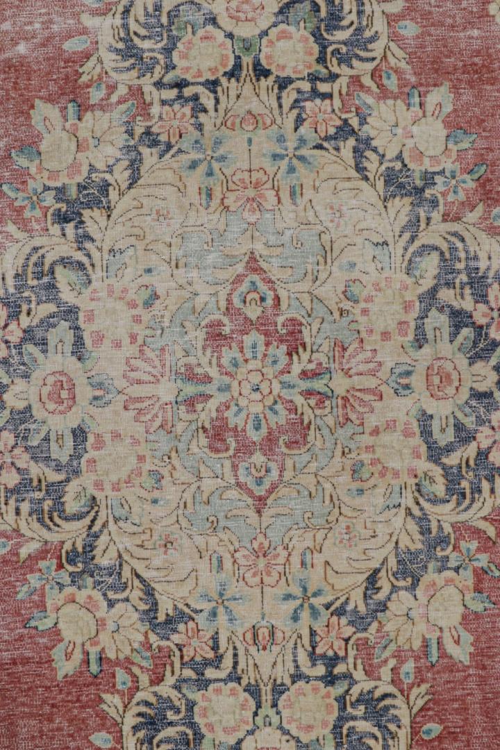 Vintage Persian Kerman rug