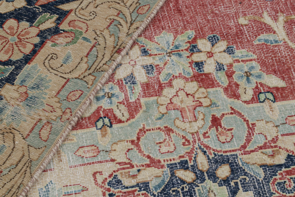 Vintage Persian Kerman rug
