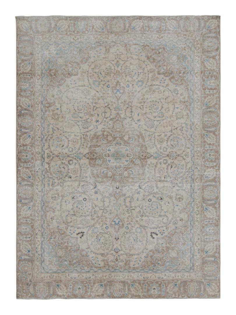 Vintage Persian Tabriz rug
