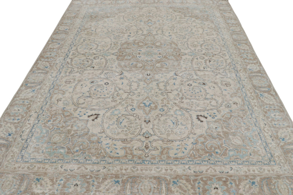 Vintage Persian Tabriz rug