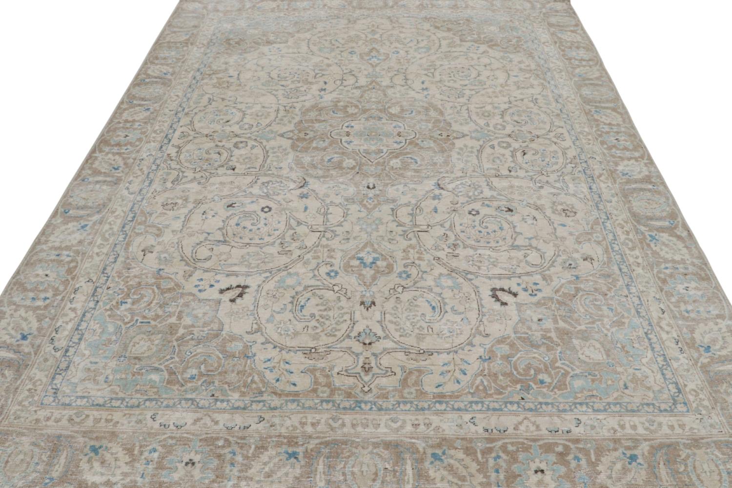 Vintage Persian Tabriz rug