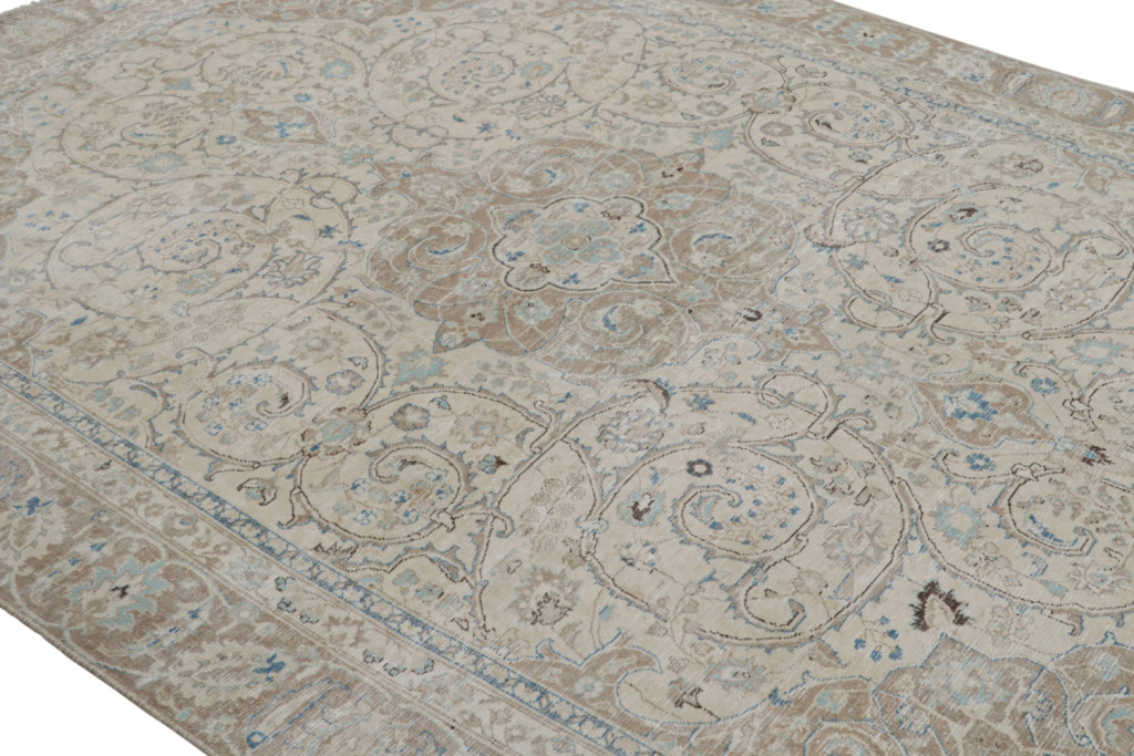 Vintage Persian Tabriz rug