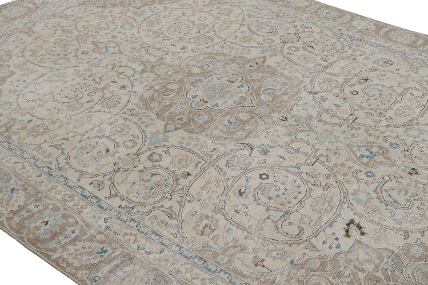 Vintage Persian Tabriz rug