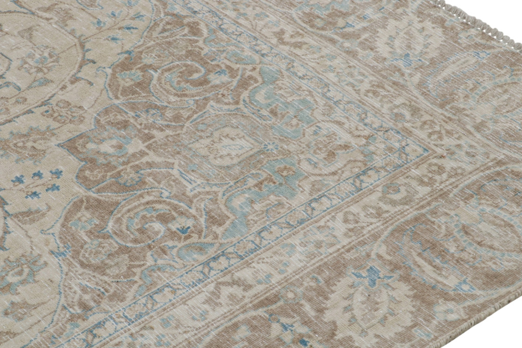 Vintage Persian Tabriz rug