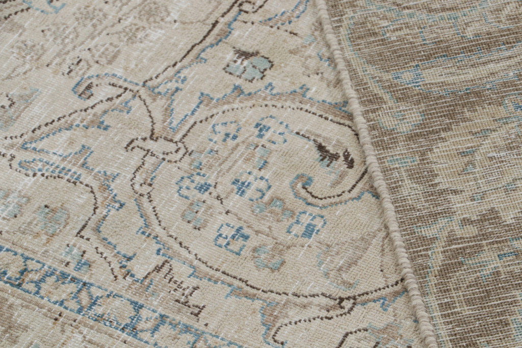 Vintage Persian Tabriz rug