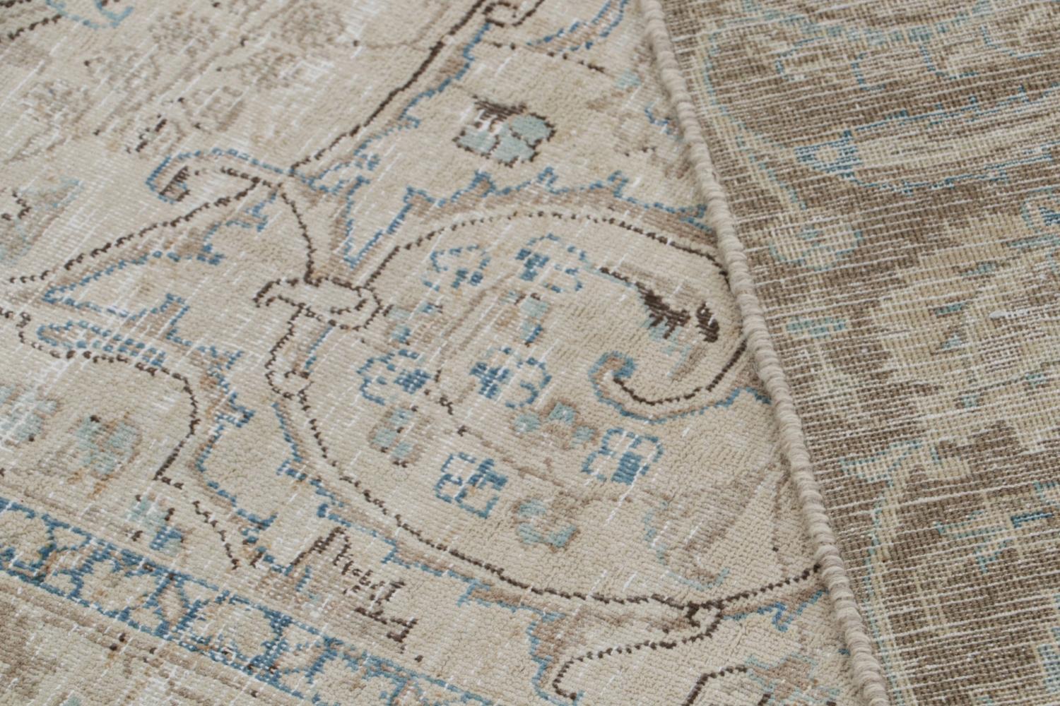 Vintage Persian Tabriz rug