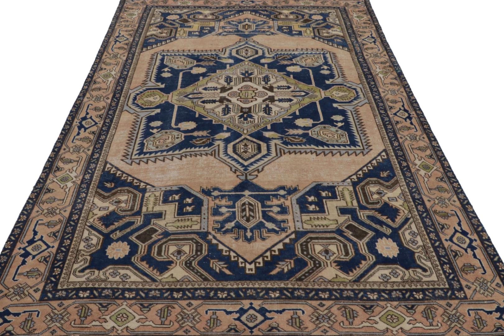 Vintage Persian Tabriz rug