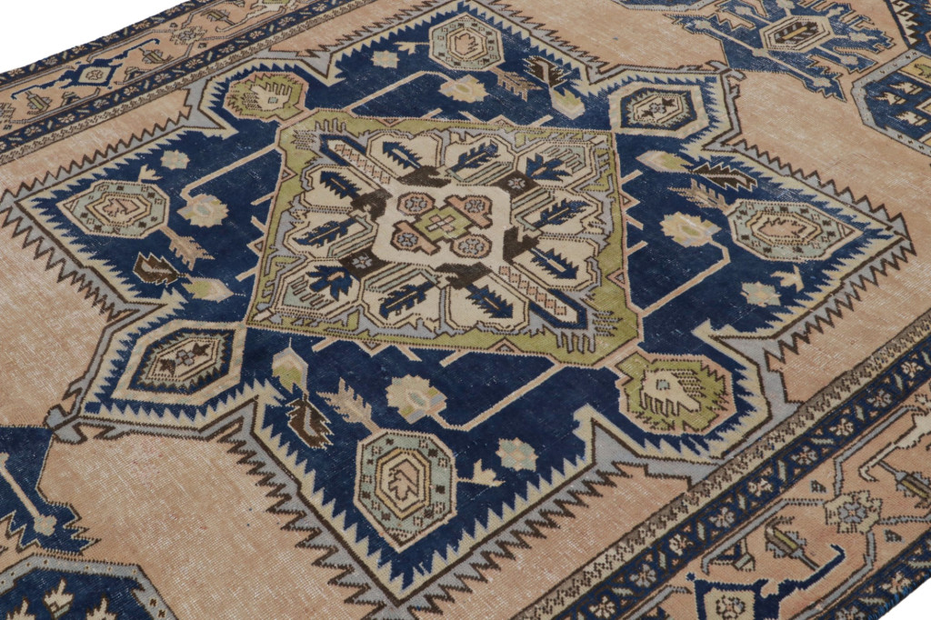 Vintage Persian Tabriz rug
