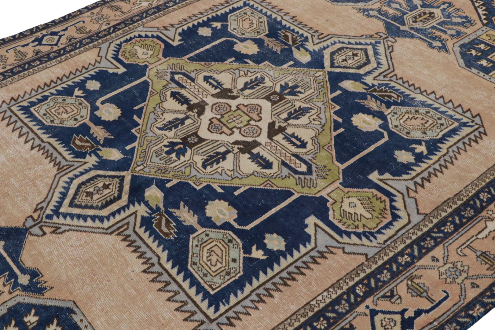Vintage Persian Tabriz rug