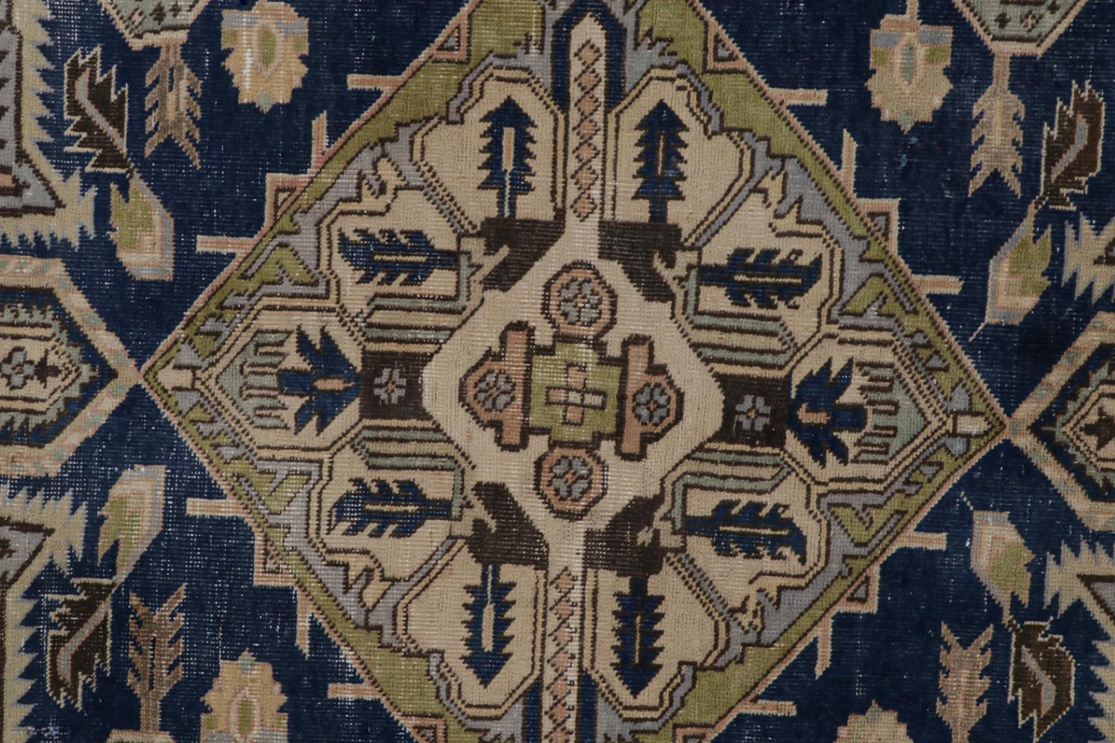 Vintage Persian Tabriz rug