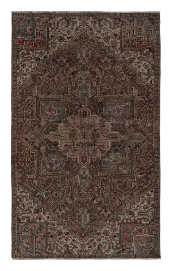 Vintage Persian Tabriz rug