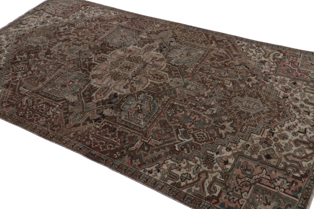 Vintage Persian Tabriz rug