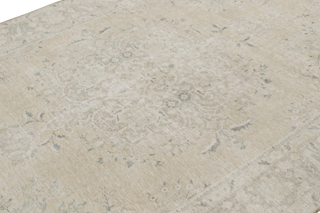 Vintage Persian Tabriz rug