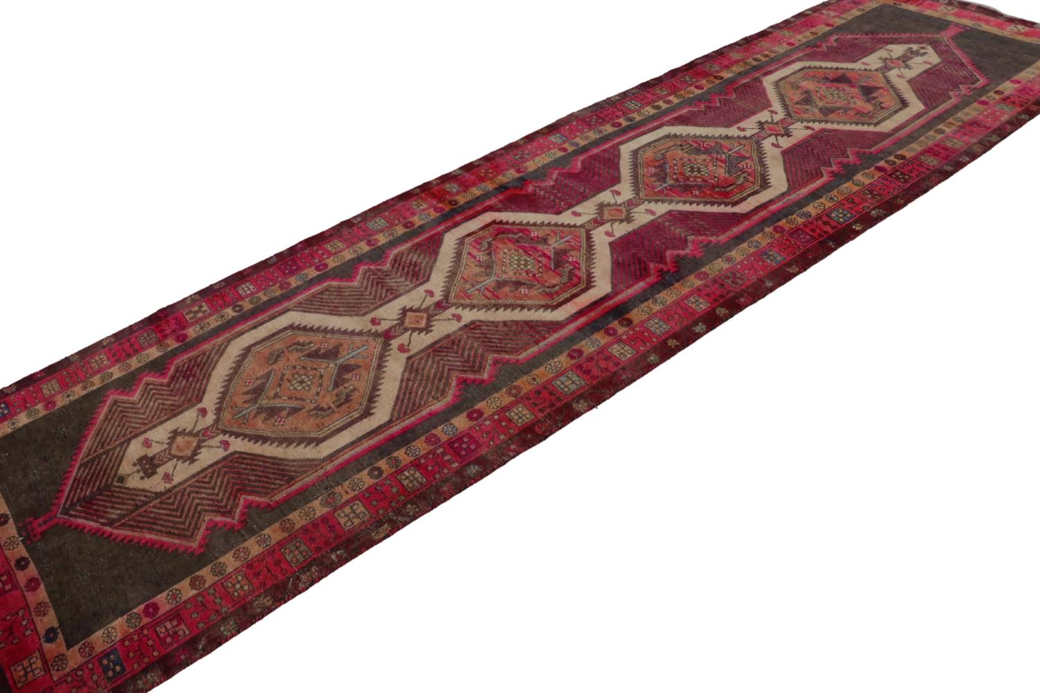 Vintage Persian runner rug