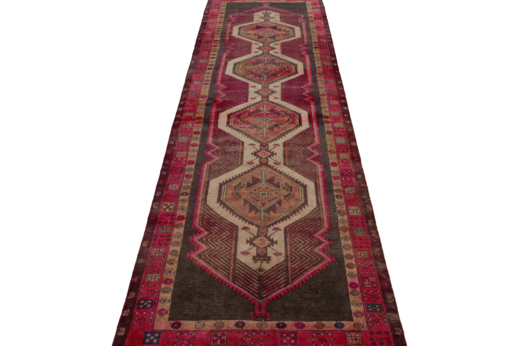 Vintage Persian runner rug