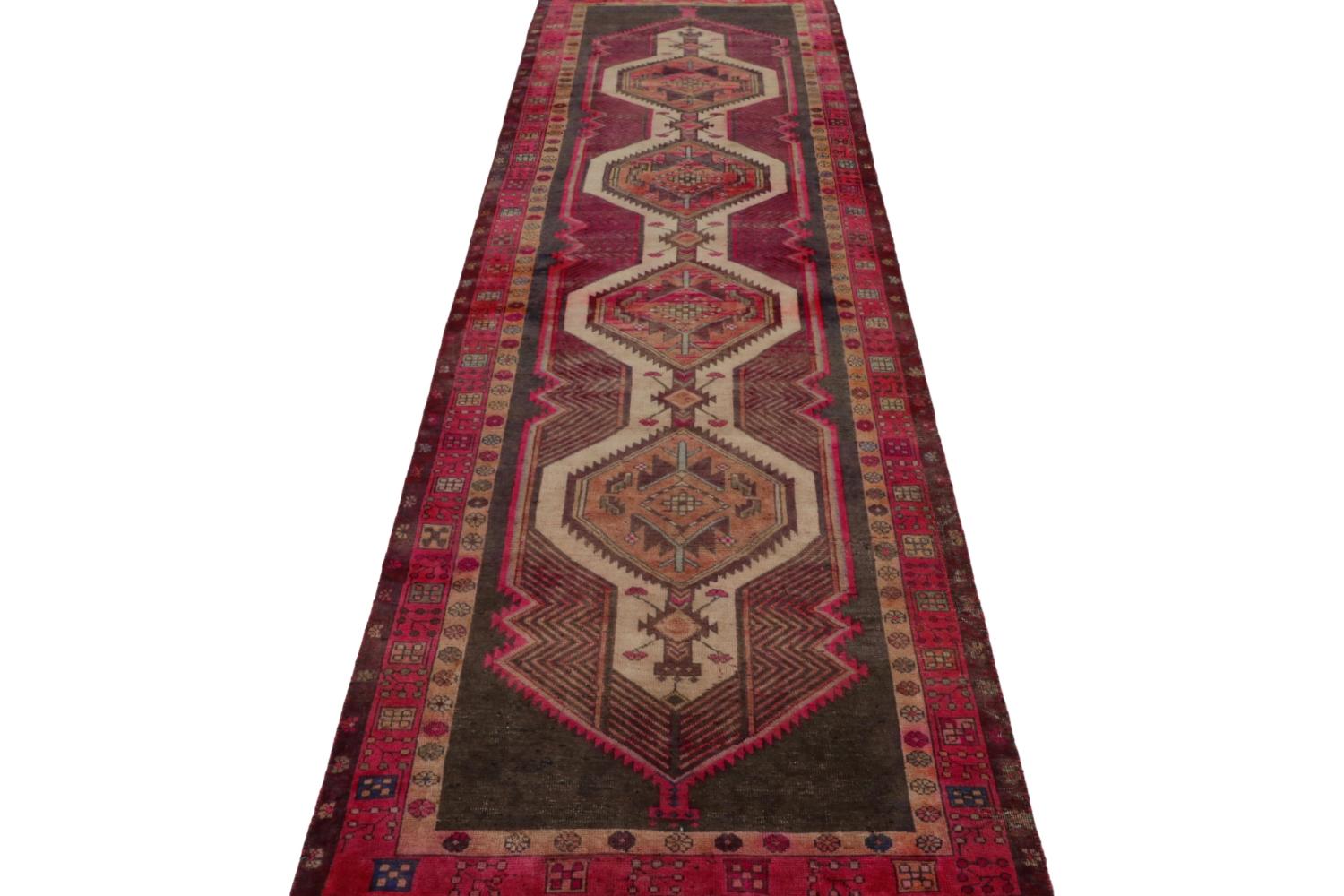 Vintage Persian runner rug