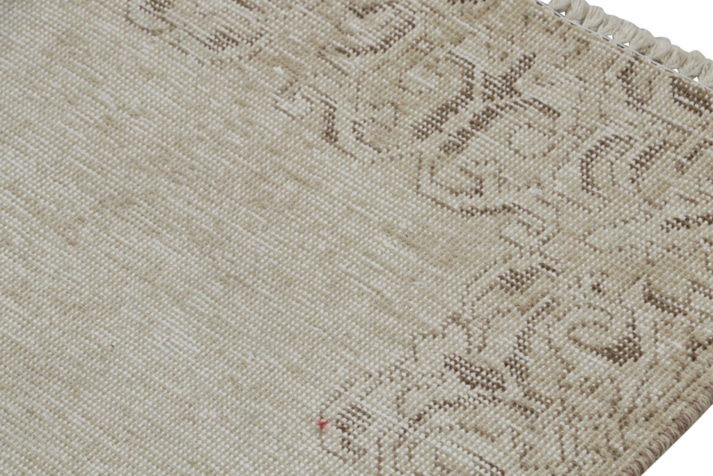 Vintage Taupe Persian Runner Rug