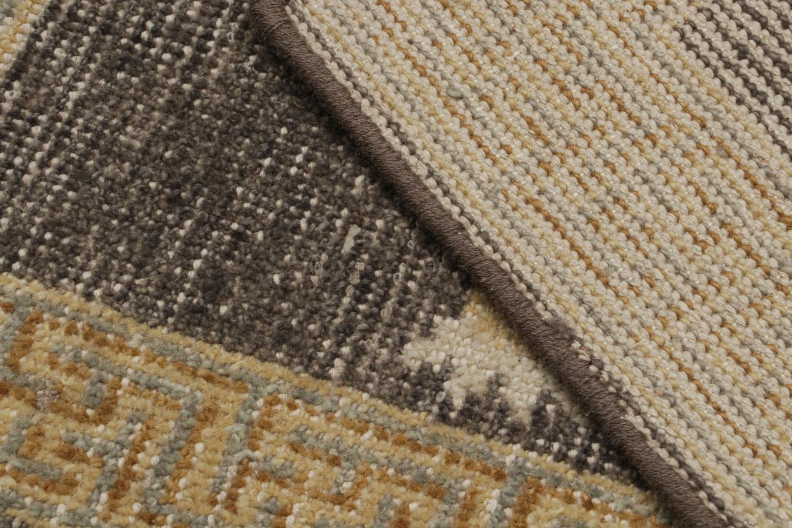 Modern Tiger Skin Accent Pictorial Rug