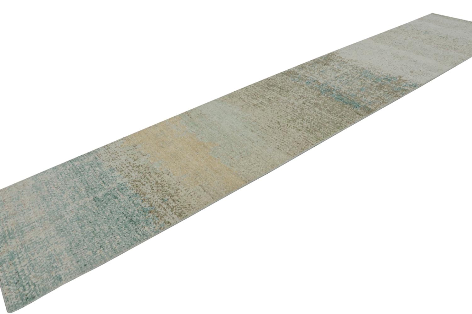 Abstract Runner Rug