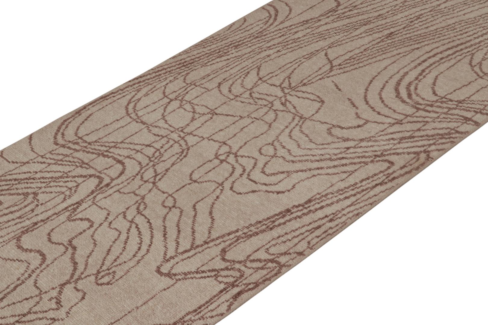 Distressed Abstract Rug