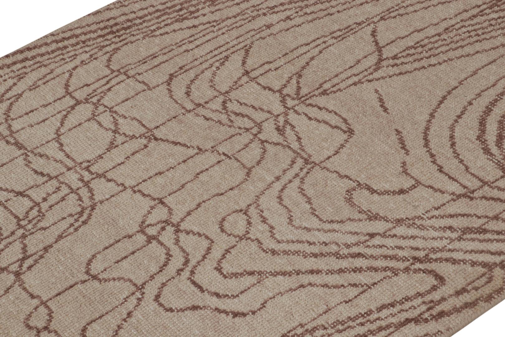 Distressed Abstract Rug