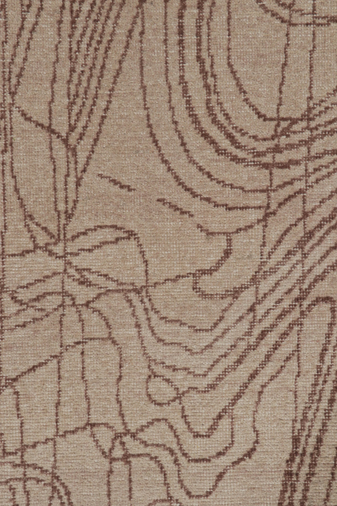 Distressed Abstract Rug