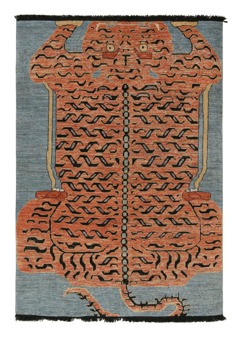 Pictorial Tiger Rug