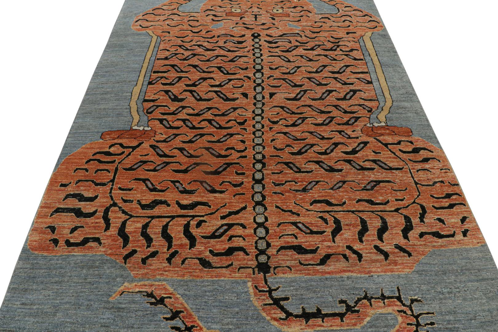 Pictorial Tiger Rug