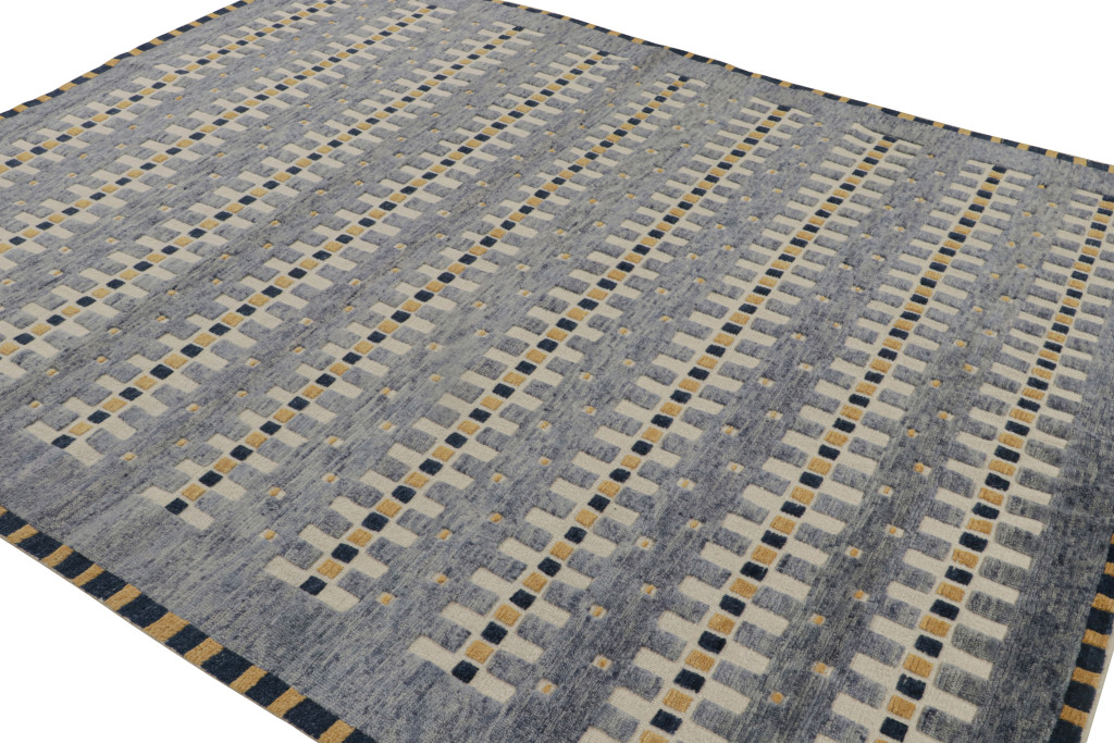 Scandinavian Rug with Geometric Patterns