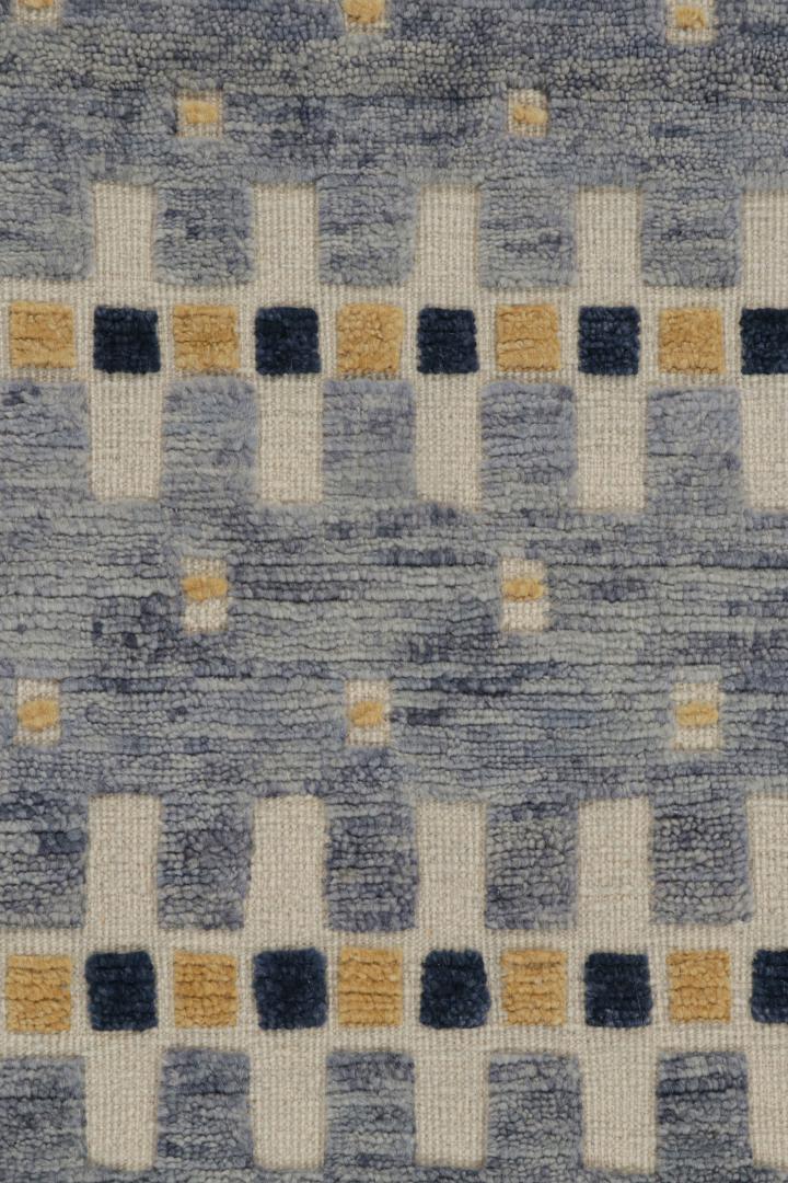 Scandinavian Rug with Geometric Patterns