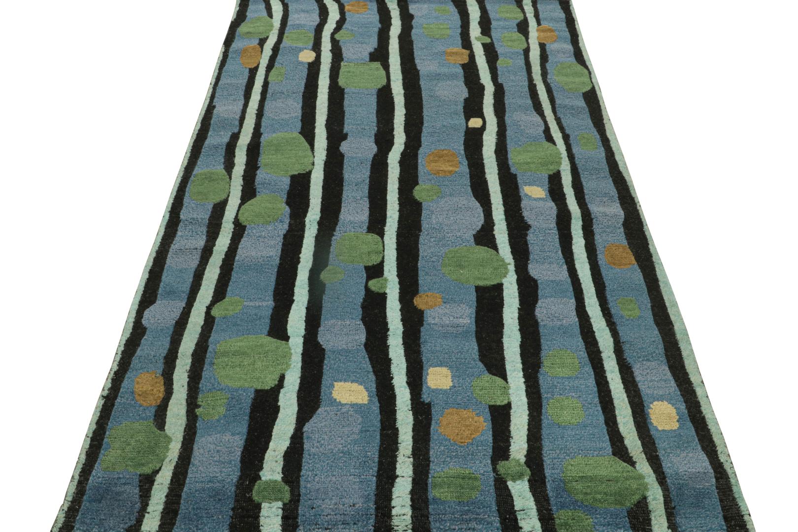 Scandinavian Rug with Geometric Patterns