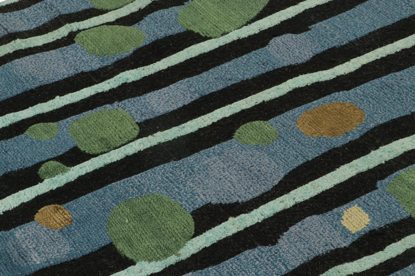 Scandinavian Rug with Geometric Patterns