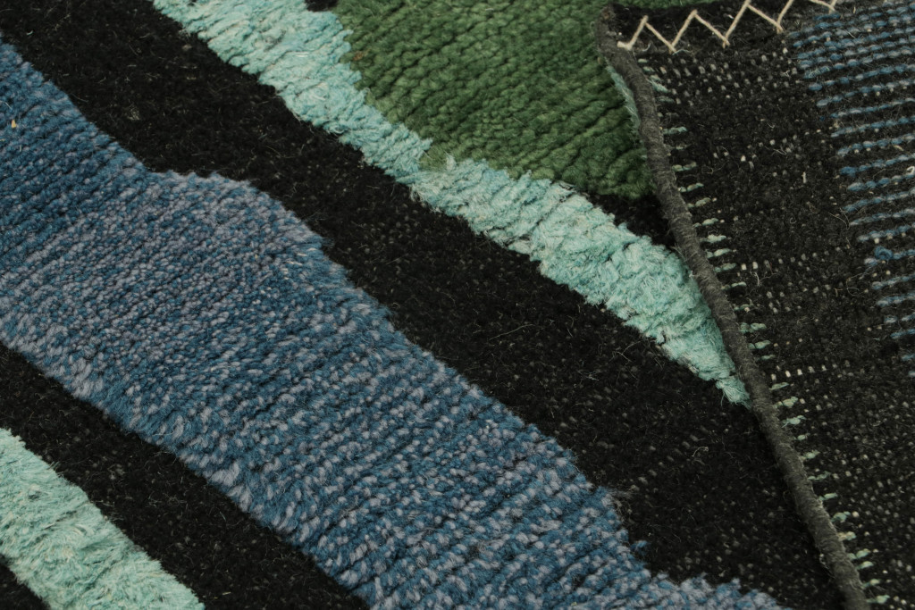 Scandinavian Rug with Geometric Patterns