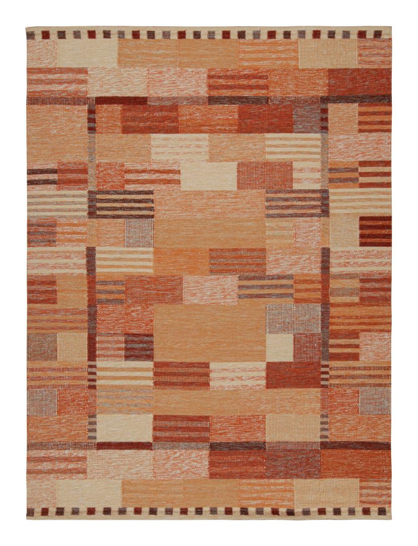 Scandinavian Custom Rug Design with Geometric Patterns