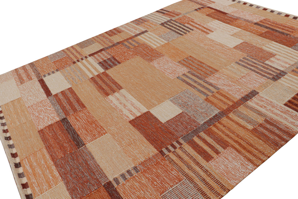 Scandinavian Custom Rug Design with Geometric Patterns