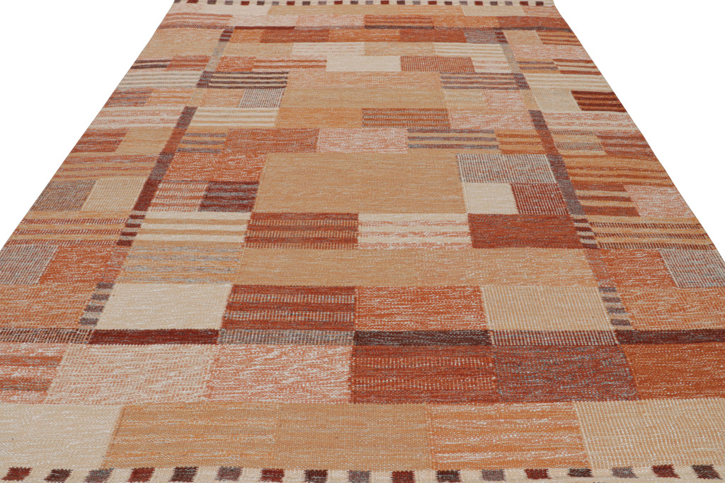 Scandinavian Custom Rug Design with Geometric Patterns