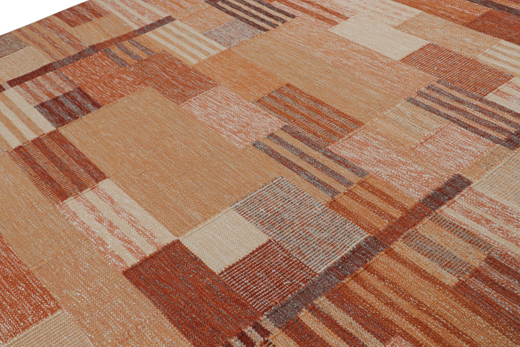 Scandinavian Custom Rug Design with Geometric Patterns