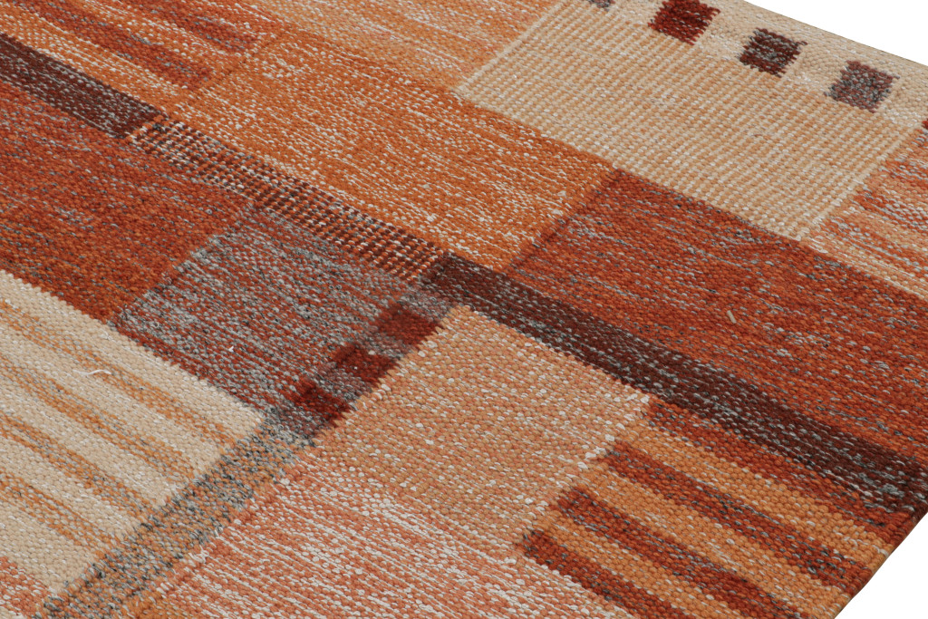 Scandinavian Custom Rug Design with Geometric Patterns
