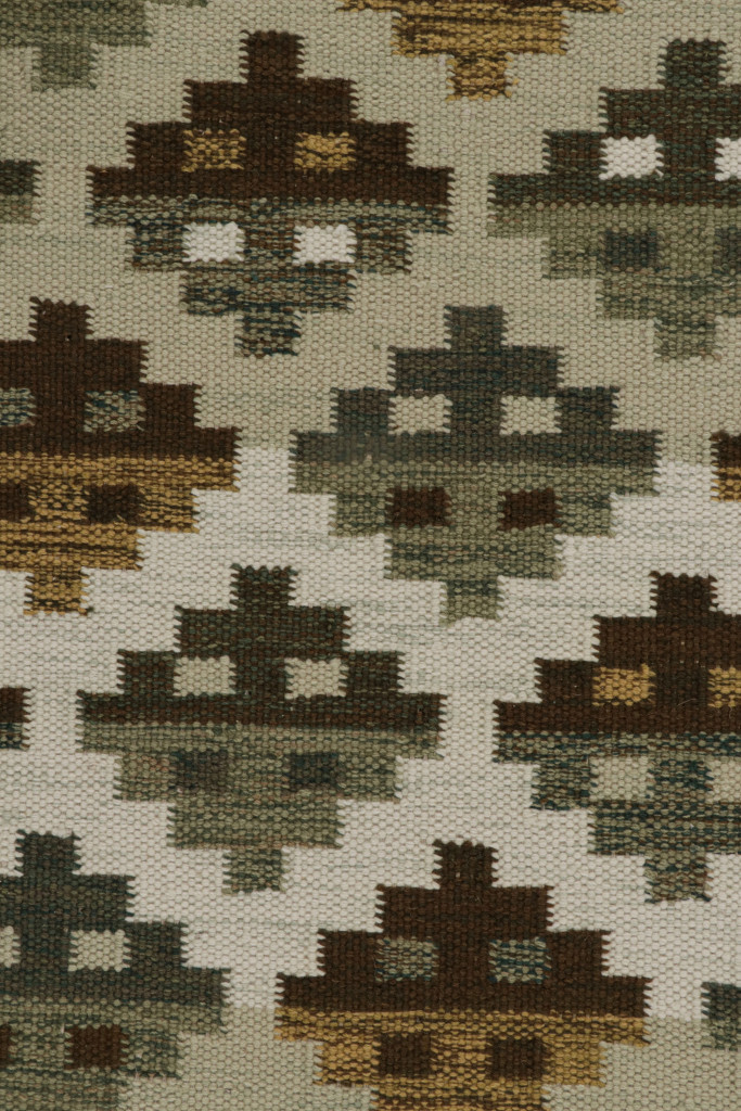 Scandinavian Rug with Geometric Patterns