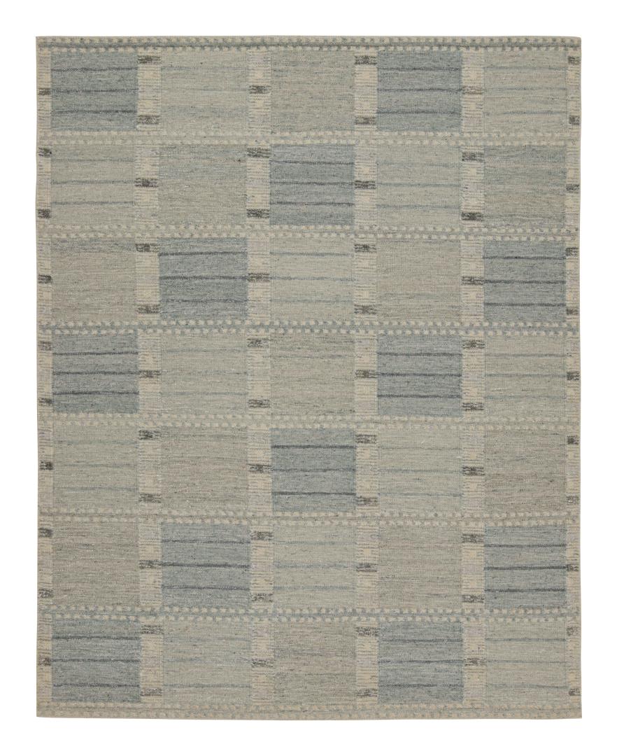 Scandinavian Custom Rug Design with Geometric Patterns