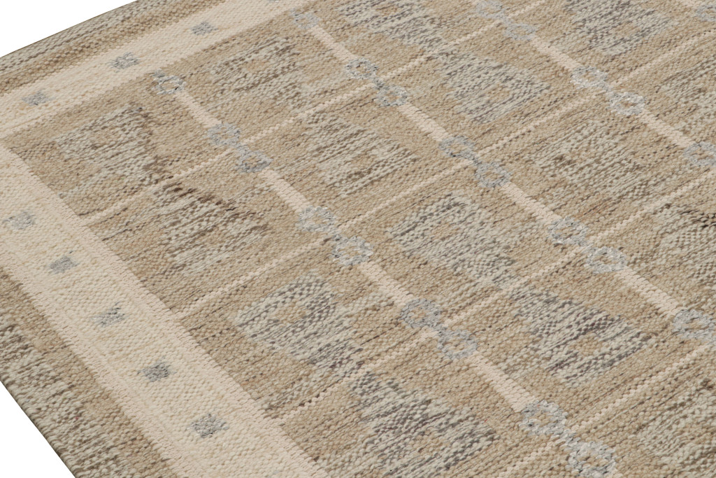 Scandinavian Rug with Geometric Patterns