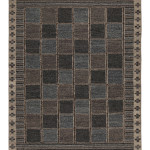 Scandinavian Rug with Geometric Patterns