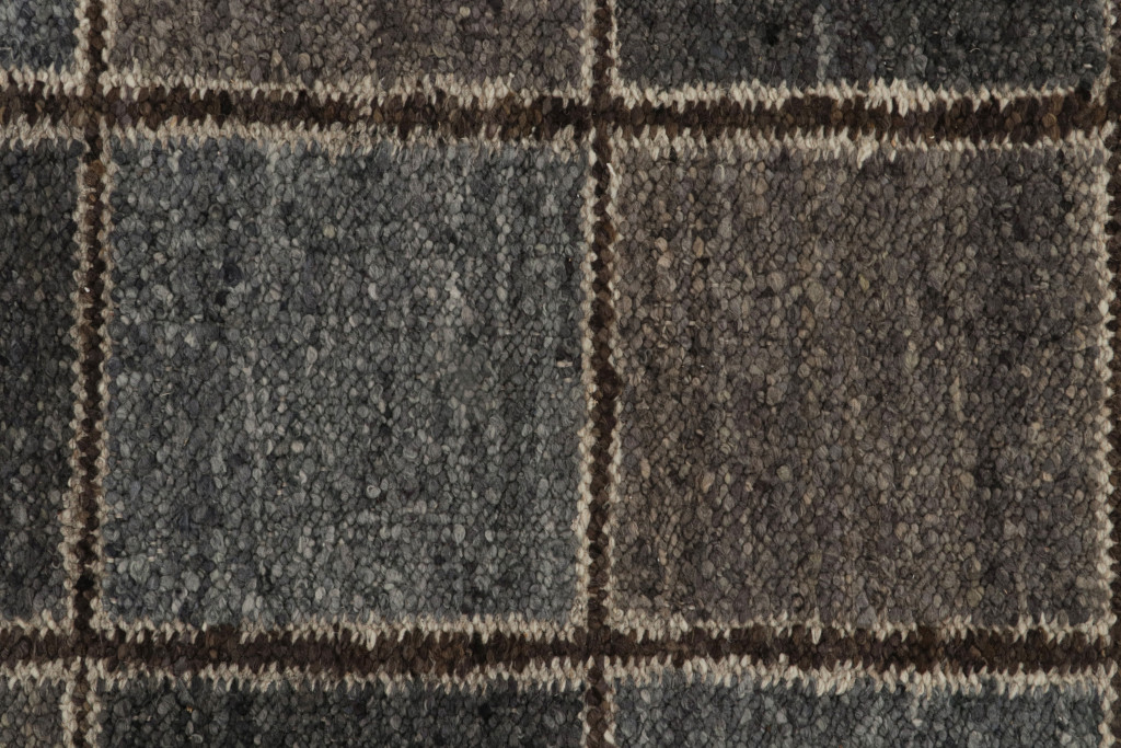 Scandinavian Rug with Geometric Patterns
