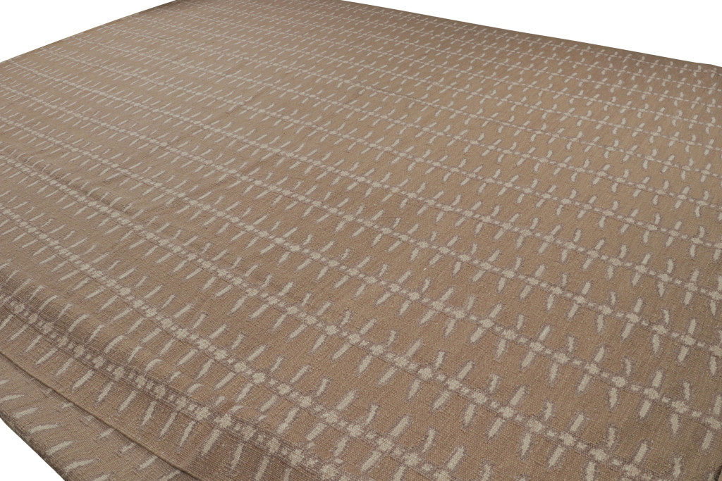Scandinavian Oversized Rug with Geometric Patterns