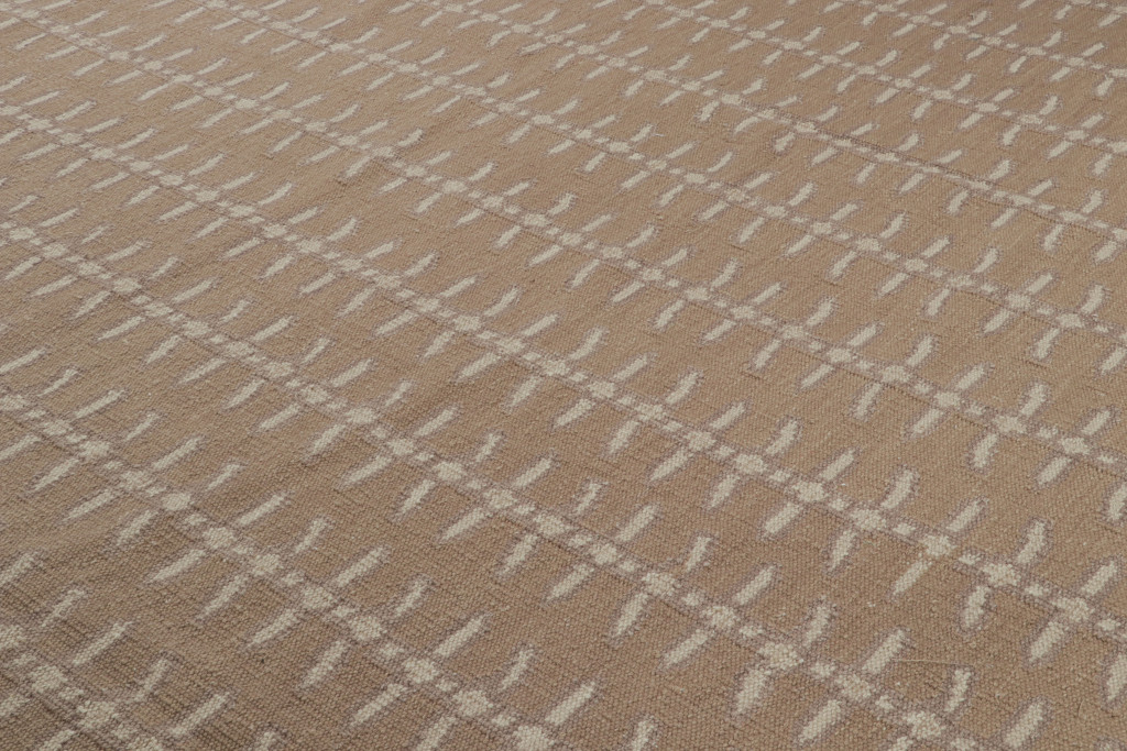 Scandinavian Oversized Rug with Geometric Patterns