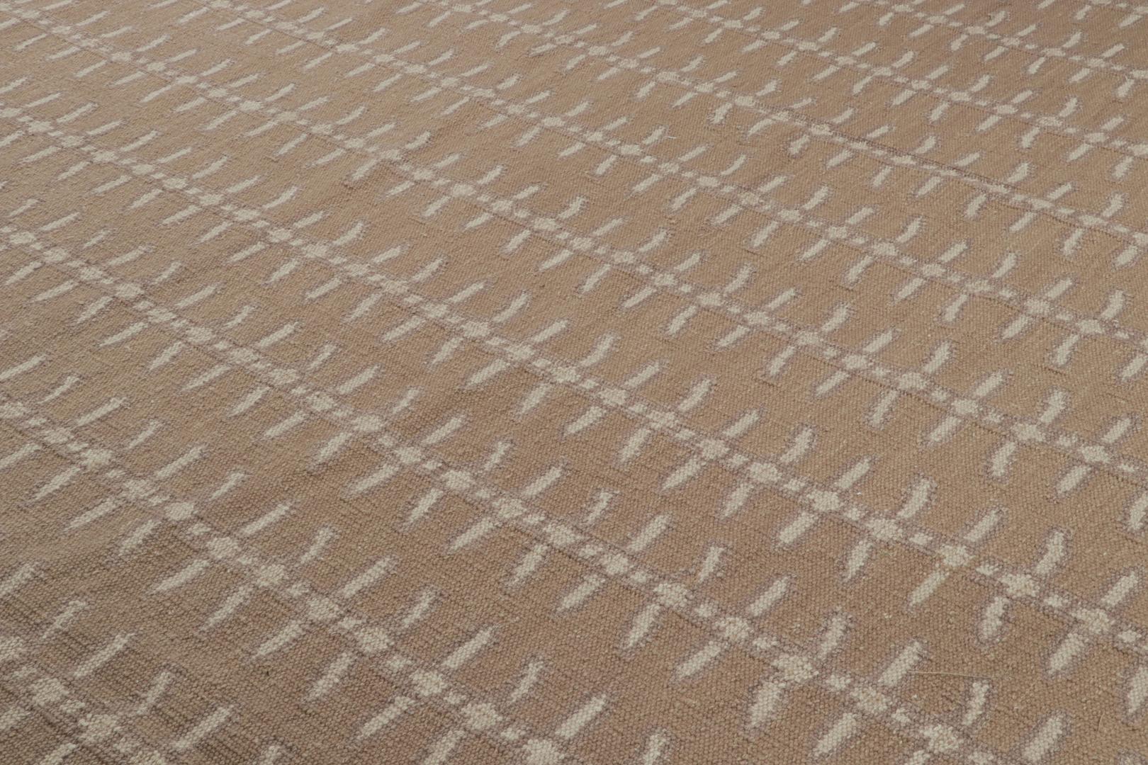 Scandinavian Oversized Rug with Geometric Patterns