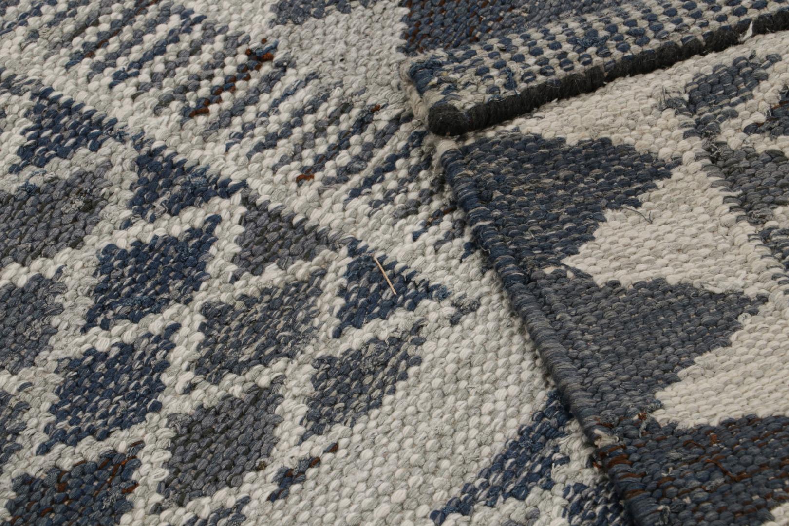 Scandinavian Rug with Geometric Patterns